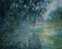 Monet, Claude Oscar - Morning on the Seine in the Rain